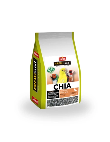 Semilla de CHIA JARAD para aves, bolsa de 700 gr